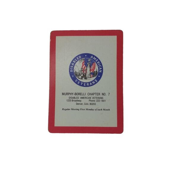 Hoyle Other - Hoyle Disabled American Veterans Deck Of Playing Cards Vintage
